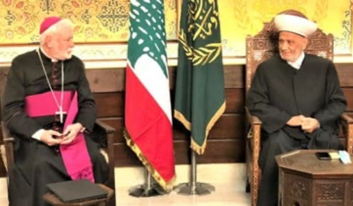 غالاغير بعد لقائه المفتي دريان: النقاش كان إيجابياً