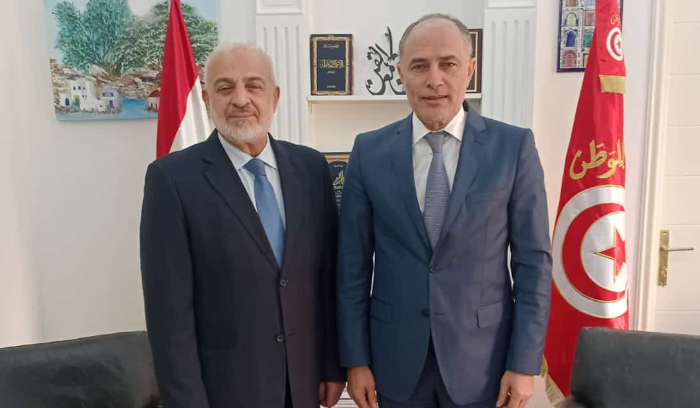 أسعد الحريري زار سفير تونس