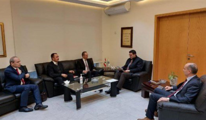 وزير الزراعة استقبل السفير التركي
