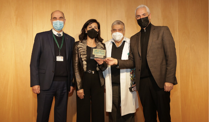 بيروت ماراثون تمنح جوائز تقديريّة للمراكز الطبيّة للجامعة اللبنانية الأميركية - مستشفى رزق ومستشفى سان جون