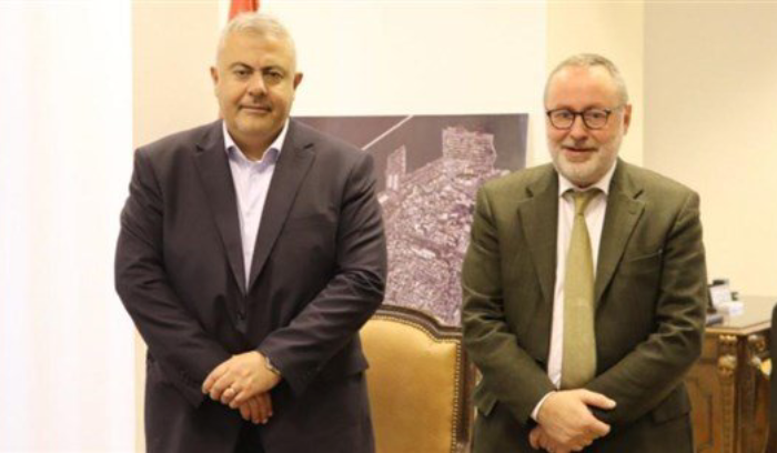 عبود بحث وسفير النروج في سبل التعاون بين بيروت وأوسلو