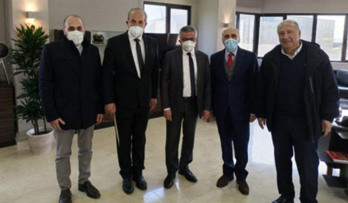 الخليل استقبل الحجار وعرض مع كلودين عون لسبل التعاون