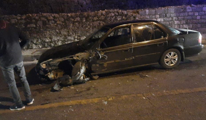 ثلاثة جرحى اثر حادث سير في معاصر بيت الدين