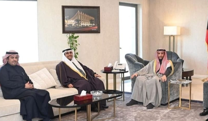 العسومي التقى مرزوق الغانم: الكويت تمثل نموذجًا مُلهماً في مسيرة الديمقراطية