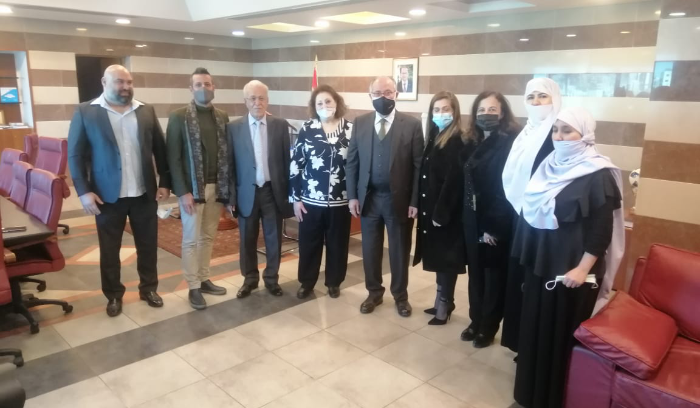 الحلبي اطلع على  أوضاع المدارس الخاصة في الشوف وعلى مطالب موظفي تلفزيون لبنان