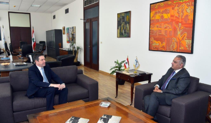 المرتضى بحث مع سفير رومانيا في تفعيل التعاون الثقافي