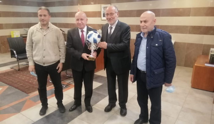 الحلبي التقى سفير الجزائر وعرض للشأن التربوي مع وفد من اتحاد الموؤسسات التربوية الخاصة