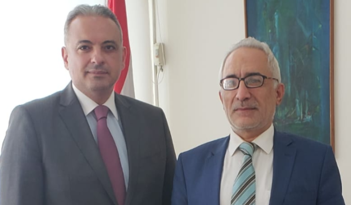 المرتضى استقبل مدير كلية الحقوق في 