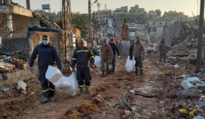 انتشال 3 شهداء في الخيام... وعمليات البحث تنطلق في الناقورة غداً