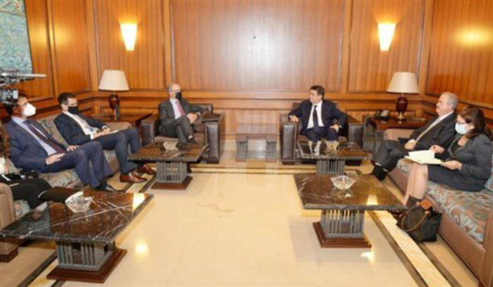 وفد صندوق النقد اجتمع بكنعان وجابر: استعداد لمساعدة لبنان