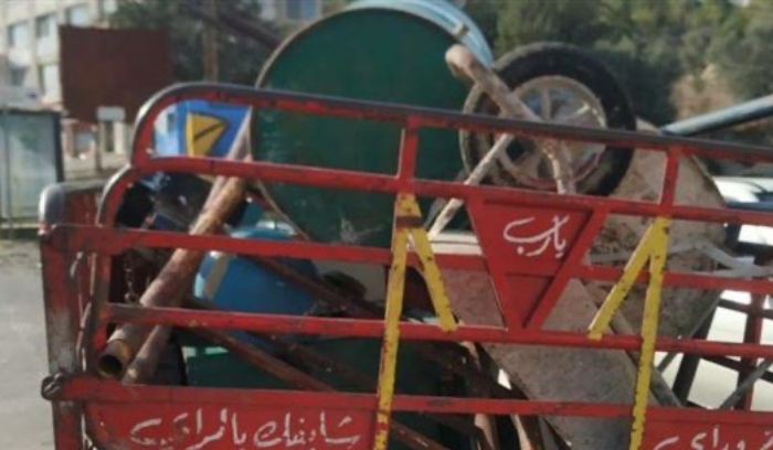 توقيف سارقين أثناء نقلهما مسروقات في