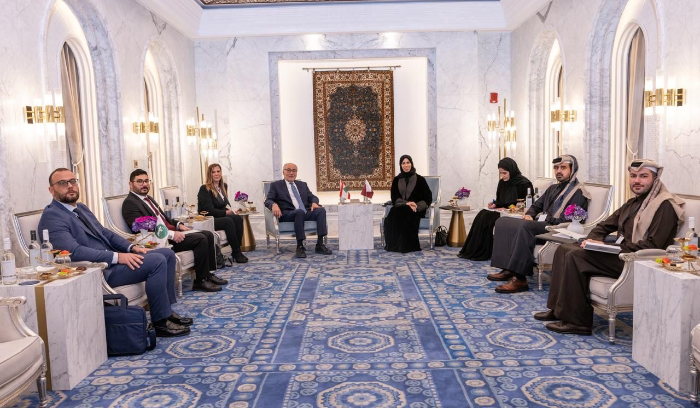 الحلبي: شكرا لدولة قطر لنعمل يدا واحدة