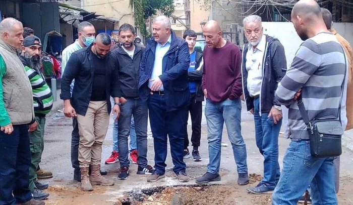 محافظ بيروت تفقد الاشغال في شارع مونو والطريق الجديدة