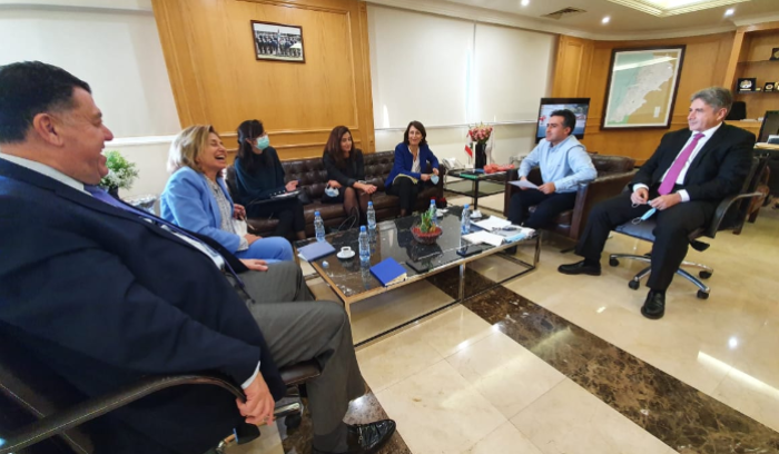 حمية لوفد البنك الدولي:  الدراسة الاولية للهوية القانونية لجميع المرافئ تم تحضيرها