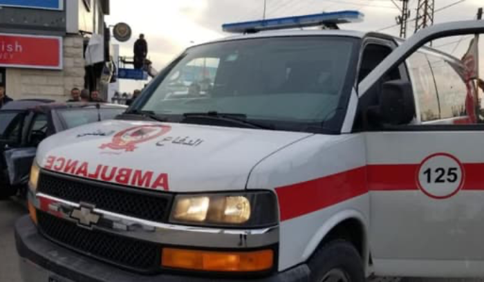 جريحة نتيجة حادث سير