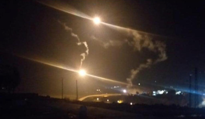 قذائف ضوئية في أجواء قريتي الوزاني والغجر