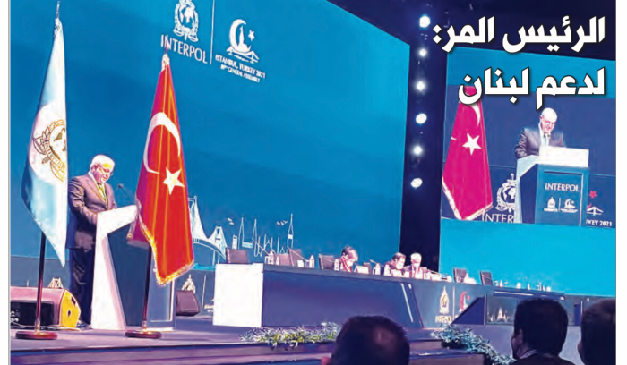 تعهدات رئاسية لحلّ الأزمتين الحكومية ‏والقضائية.<br />
وصور الأقمار الروسية.. ‏تنفع أو لا تنفع!‏