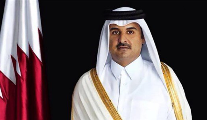أمير قطر أبرق الى رئيس الجمهورية مهنئًا بالاستقلال