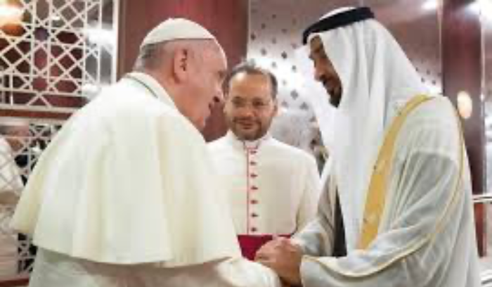 رئيس الامارات نعى البابا فرنسيس