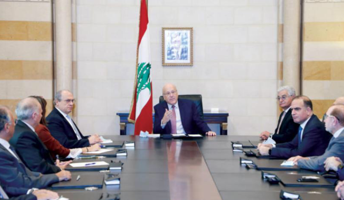 ميقاتي «يستعجل» خطوات استجابة لبنان لطلبات «النقد الدولي»<br />
تعهد بإقرار قانون ضوابط التحويلات