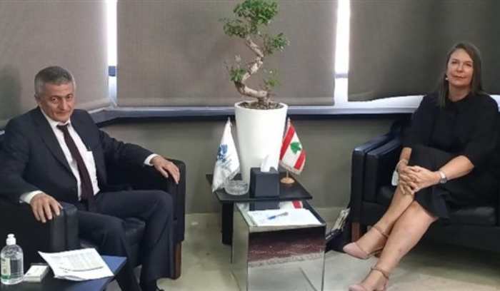 وزير المالية بحث مع سفيرة سويسرا في الأوضاع المالية