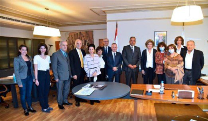 وزير الثقافة استقبل المؤسسة الوطنية للتراث