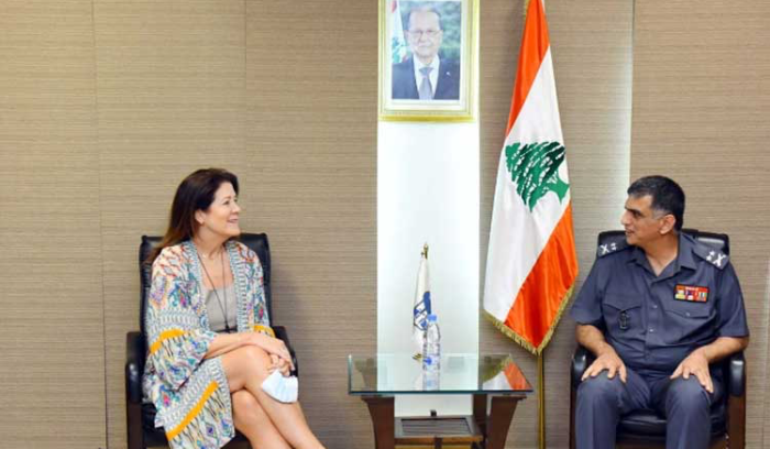 شيا تؤكد لعثمان استمرار الدعم الاميركي لقوى الامن