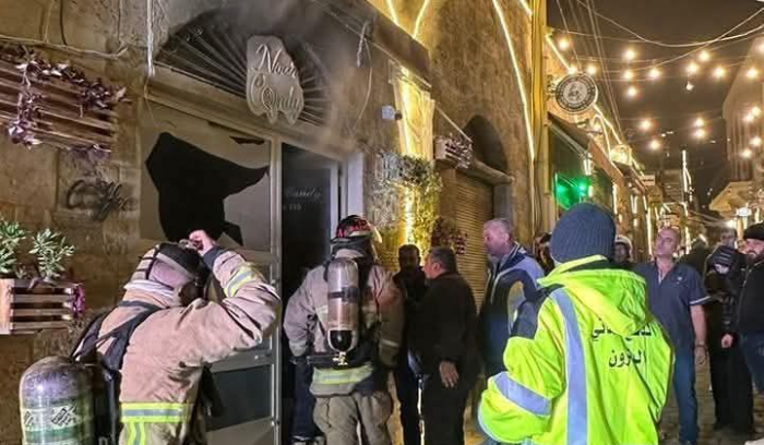 حريق داخل محل حلويات في البترون ...ما السبب؟