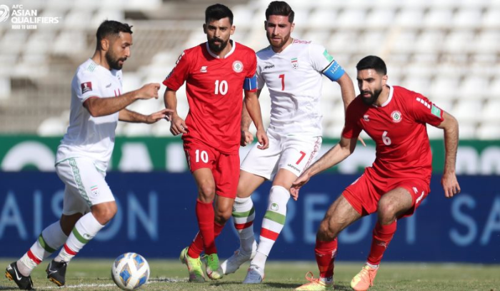 لبنان يخسر أمام المنتخب الإيراني