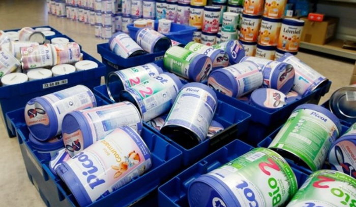 ضبط صيدلية تحتكر حليب الاطفال