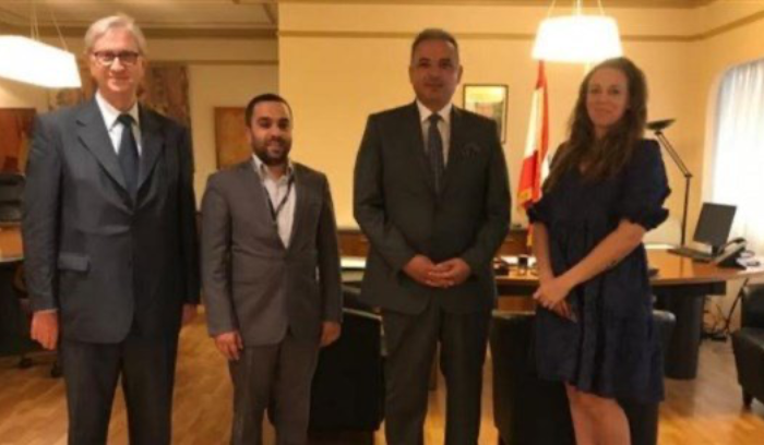 المرتضى عرض مع وفد برنامج الأمم المتحدة لنشاطات البرنامج لتأهيل الابنية القديمة المتصدعة