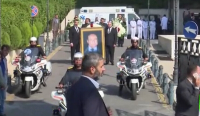 تشييع جثمان المطرب الكبير صباح فخري في دمشق