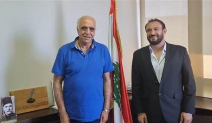 القصيفي استقبل الباحث شربل بو حنا