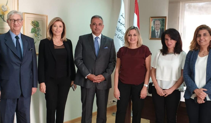 وزير الثقافة عرض مع الهيئة الوطنية لشؤون المرأة مواضيع مشتركة