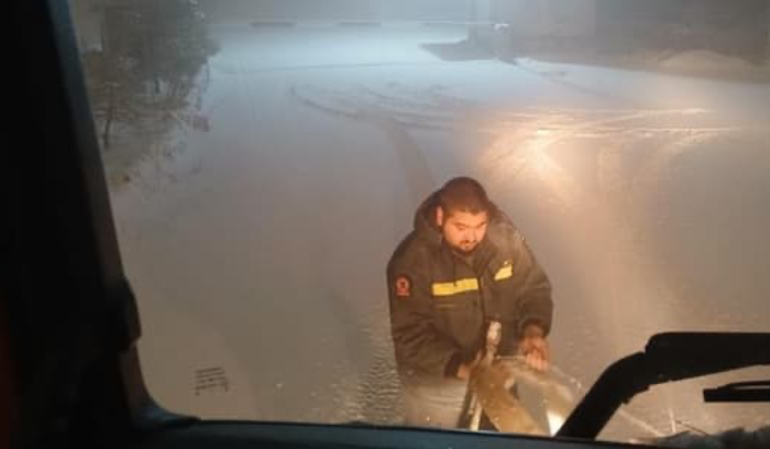 تحذير من سلوك طريقي فقرا والأرز بسبب تراكم الثلوج