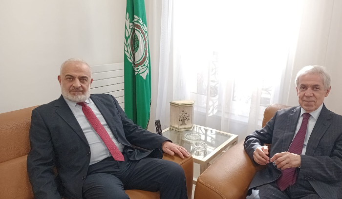 أسعد الحريري زار رئيس بعثة جامعة الدول العربية في باريس
