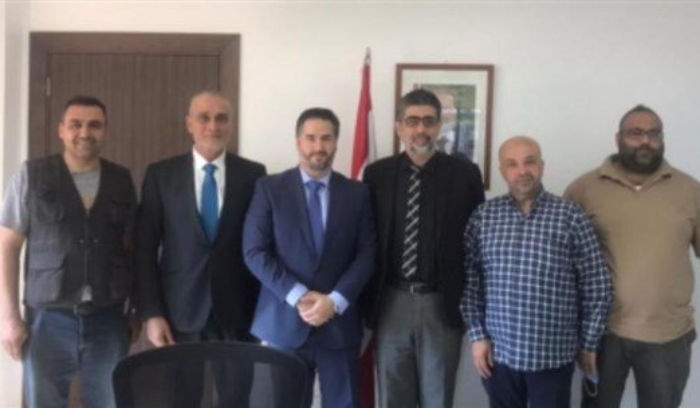 وفد نقابة موزعي الغاز عرض مع وزير الاقتصاد لواقع القطاع ومشكلاته