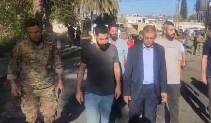 قبيسي تفقد مكان انفجار الذخيرة  في آلية للجيش