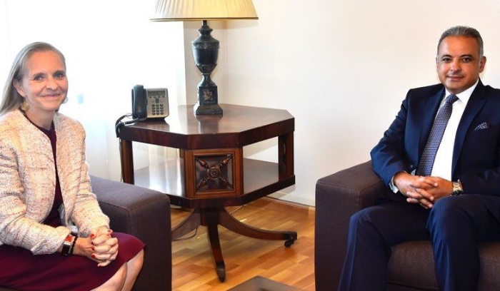 المرتضى استقبل سفير كندا وبحثا في التعاون الثقافي بين البلدين