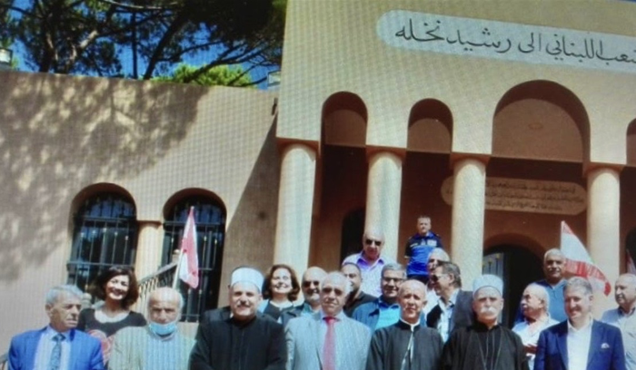 نقابة المحررين تزرع أرزة شهداء الصحافة في الباروك وتضع اكليلا على ضريح رشيد نخله