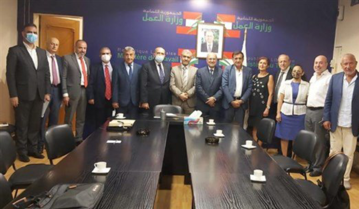 بيرم اطلع من وفد اتحاد نقابات موظفي المصارف على أوضاع العاملين