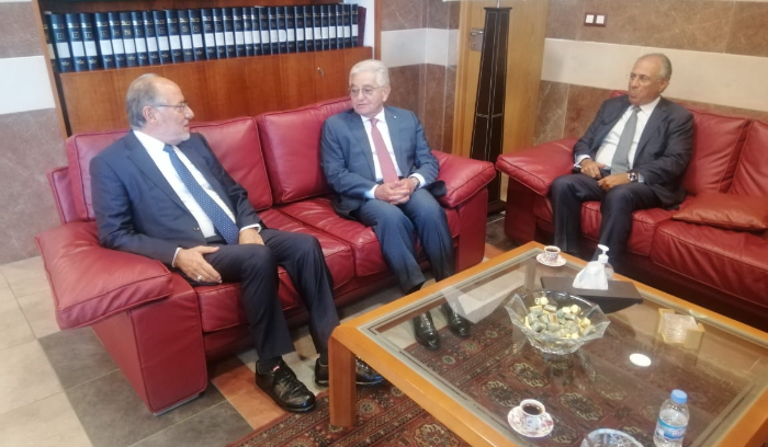 الحلبي استقبل سلامة وصفير وبحث مع اليونسكو في دعم العودة إلى المدارس