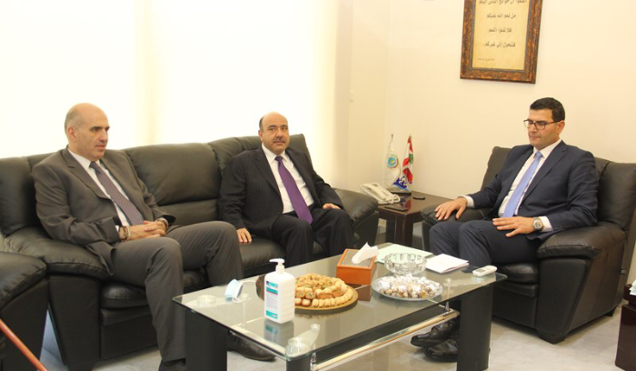 وزير الزراعة اتفق مع السفير الاردني على تعزيز التبادل الزراعي بين البلدين