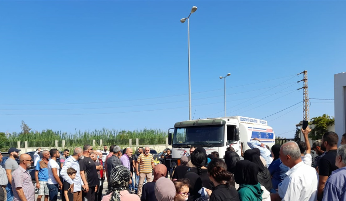 وصول صهريج المازوت الايراني الى بلدة المنية شمال لبنان