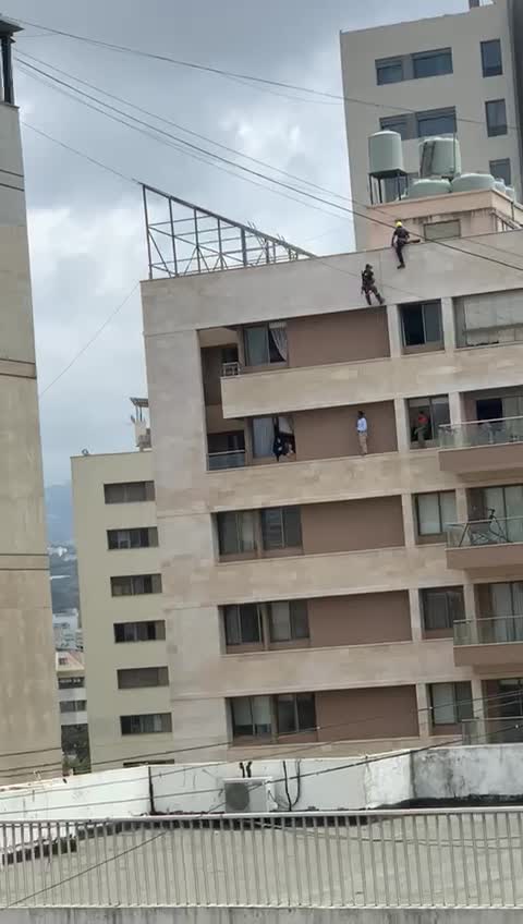 حاول الدفاع المدني انقاذها لكنها رمت بنفسها …ماذا حصل في عين الرمانة؟