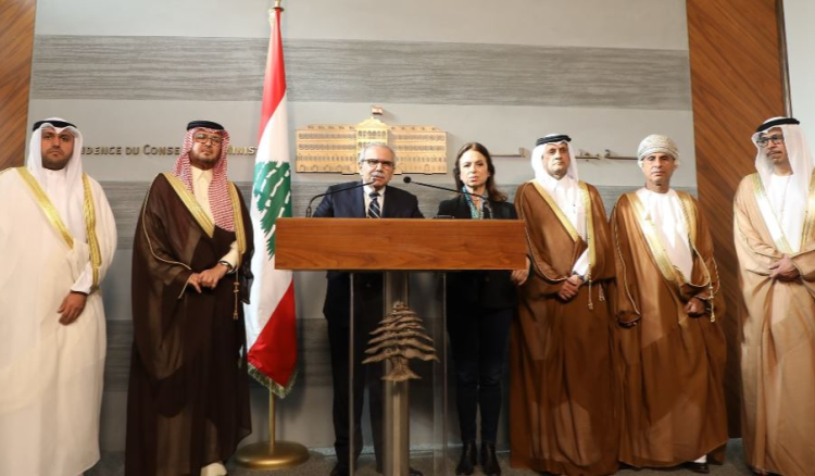 رئيس الحكومة اجتمع مع سفراء دول مجلس التعاون الخليجي