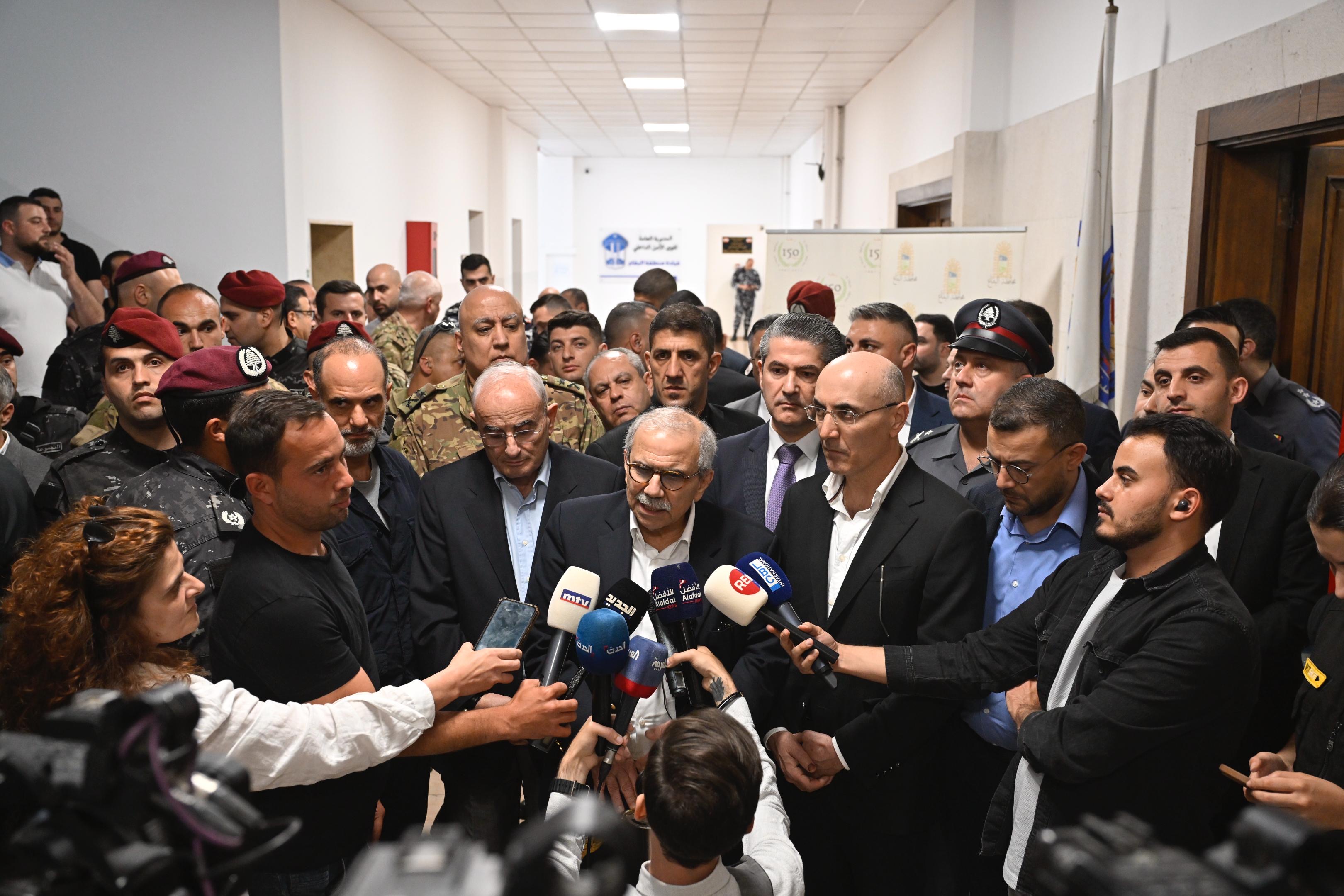 سلام في زحلة: تأكيد على نزاهة الانتخابات وتعزيز الأمن في البقاع