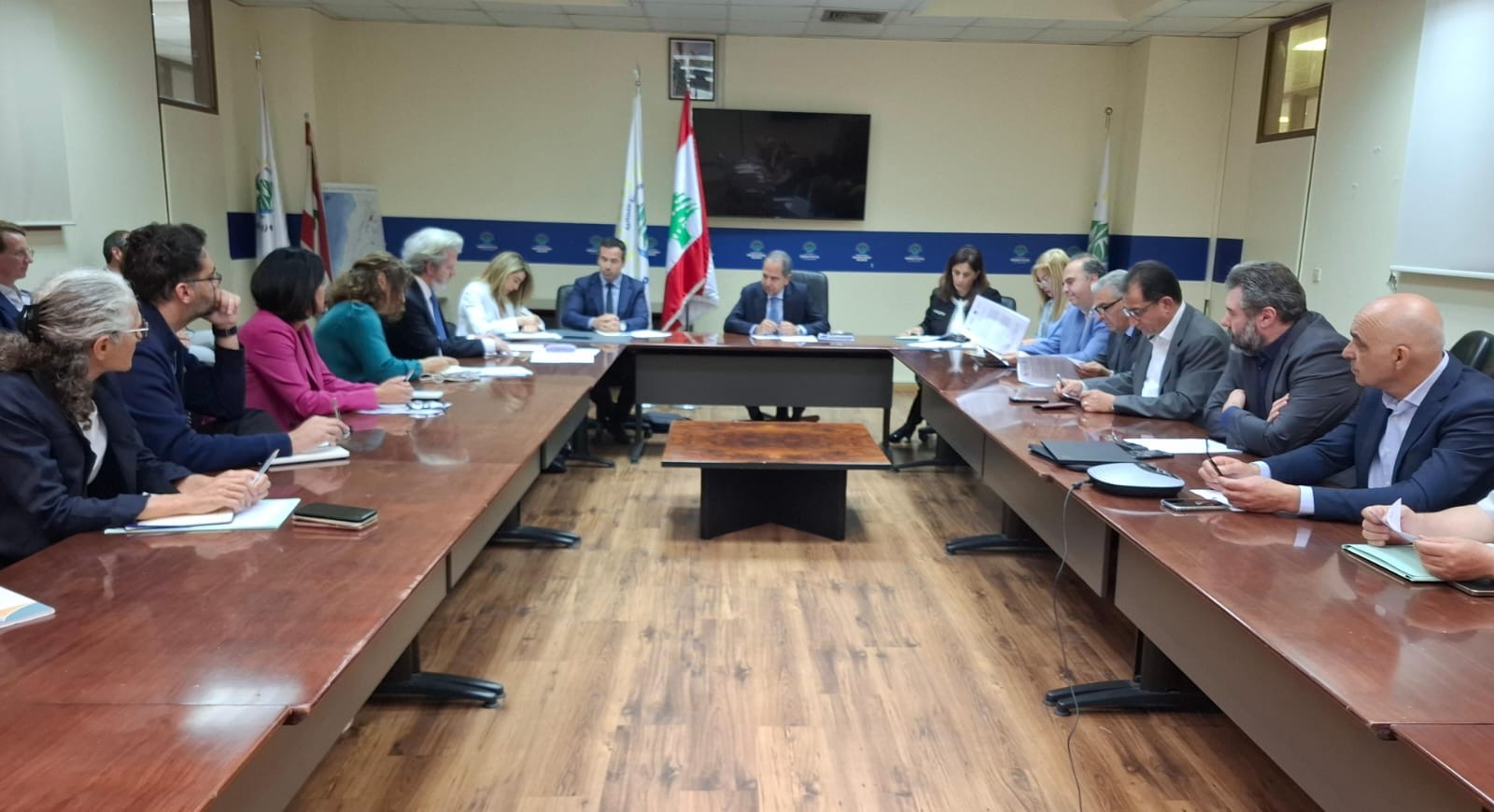 حوار إستراتيجي لصدي حول قطاع المياه مع الجهات المانحة  والمنظمات الدولية