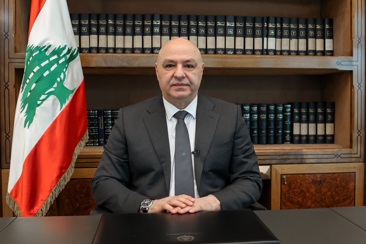 رئيس الجمهورية من الكويت: نؤيد حل الدولتين وحصر السلاح بالتشاور