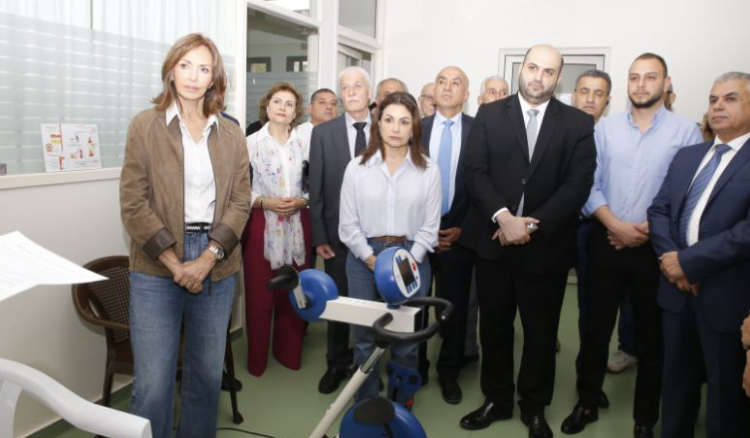 وزيرة الشؤون تفقدت ووزير الصحة مراكز الخدمات الانمائية